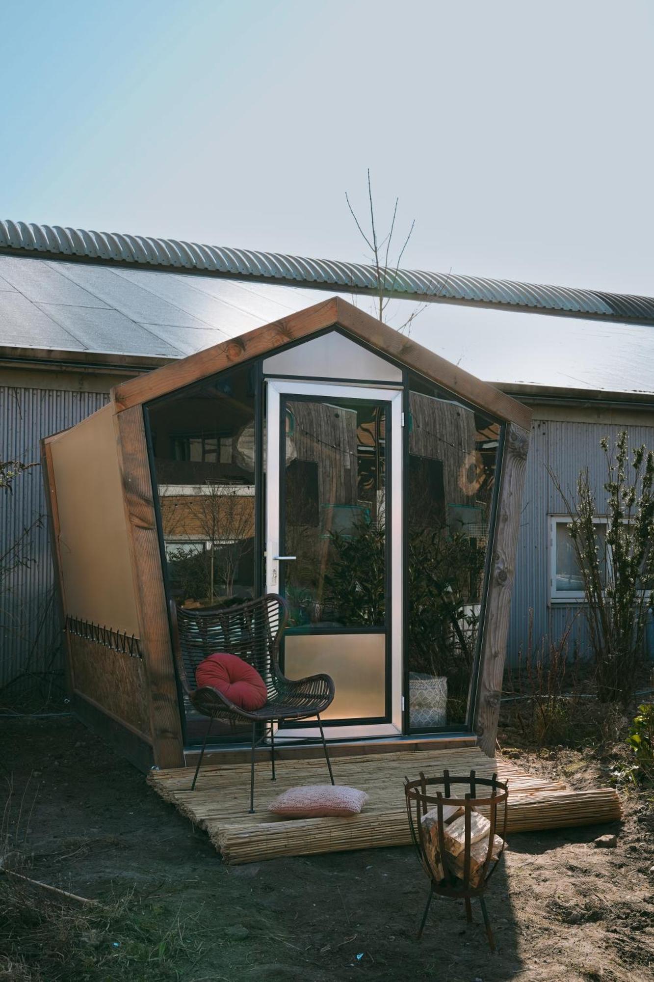De Buitenkans Unique Cabins - Urban Camping Rotterdam Exterior foto